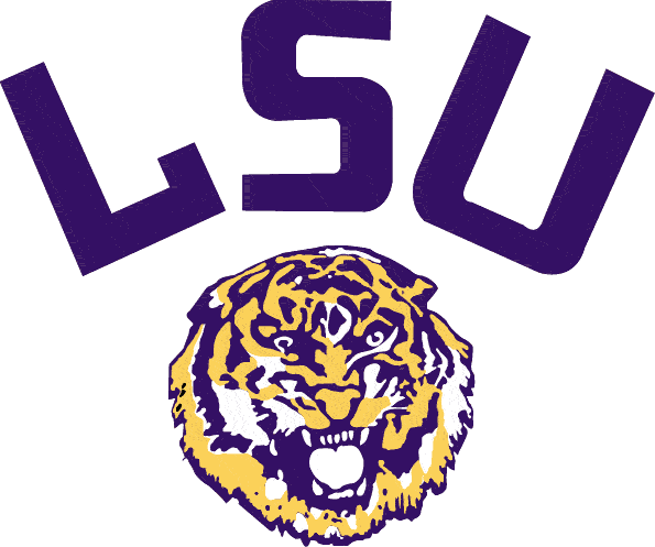 LSU Tigers 1977-2013 Secondary Logo diy DTF decal sticker